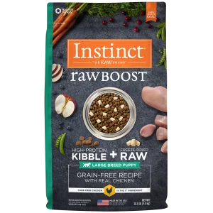 Instinct Raw Boost Cachorros Razas Grandes 20 Lb - Para Perros