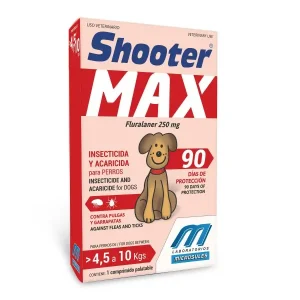 Nuevo Pastilla Shooter Max 90 Dias 4,5 a 10 Kg