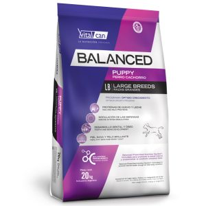 Balanced Perro Cachorro Raza Grande 20 Kg