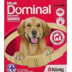 Collar Dominal Antipulgas y Garrapatas Grande