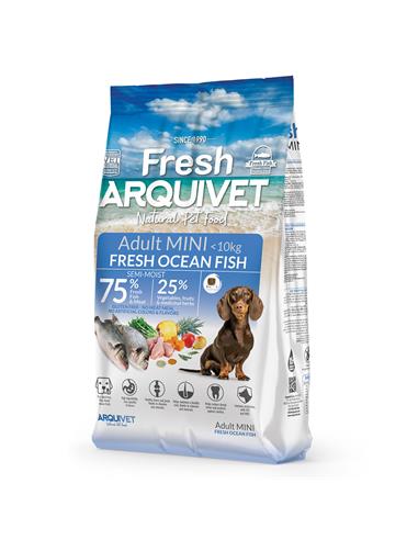 Arquivet Pienso semihúmedo para Perros FRESH MINI Pescado oceánico fresco 2,5kg