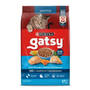 Gatsy Pescado y Salmón Gatos Adultos