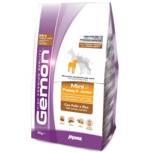 Gemon Puppy Junior con Pollo y Arroz 3 Kg