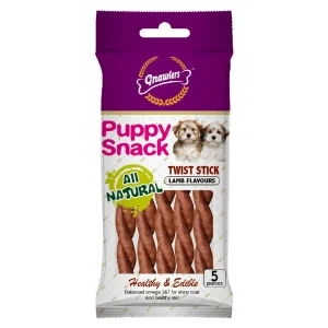 Gnawlers Puppy Snack Twist Cordero
