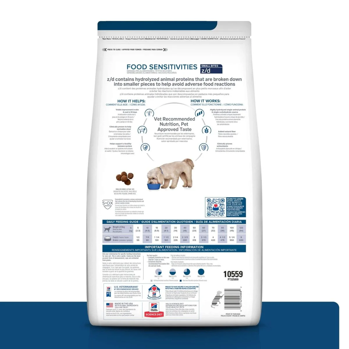 Hill's Prescription Diet Food Sensitives z/d Perros - Imagen 2