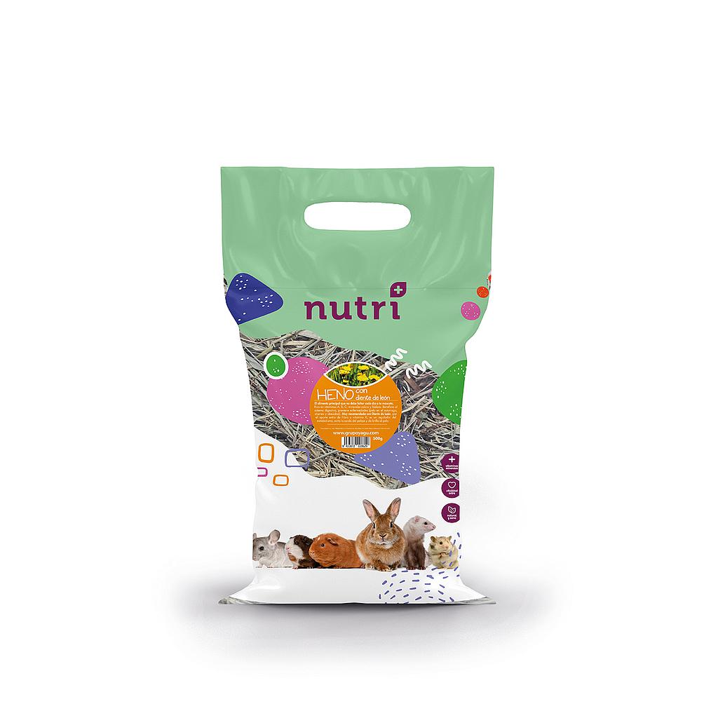 NUTRIPLUS HENO CON DIENTE DE LEON 500GR
