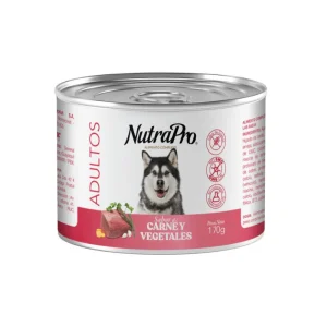 Nutrapro Carne y Vegetales Perros Adultos