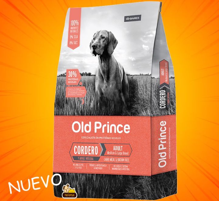 Old Prince Adulto Cordero y Arroz Integral 15+3 Kg
