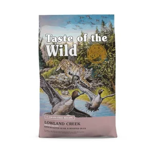 Taste of the Wild Lowland Creek Codorniz y Pato Gatos Adultos