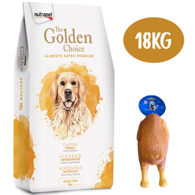The Golden Choice Adulto 18Kg + Juguete